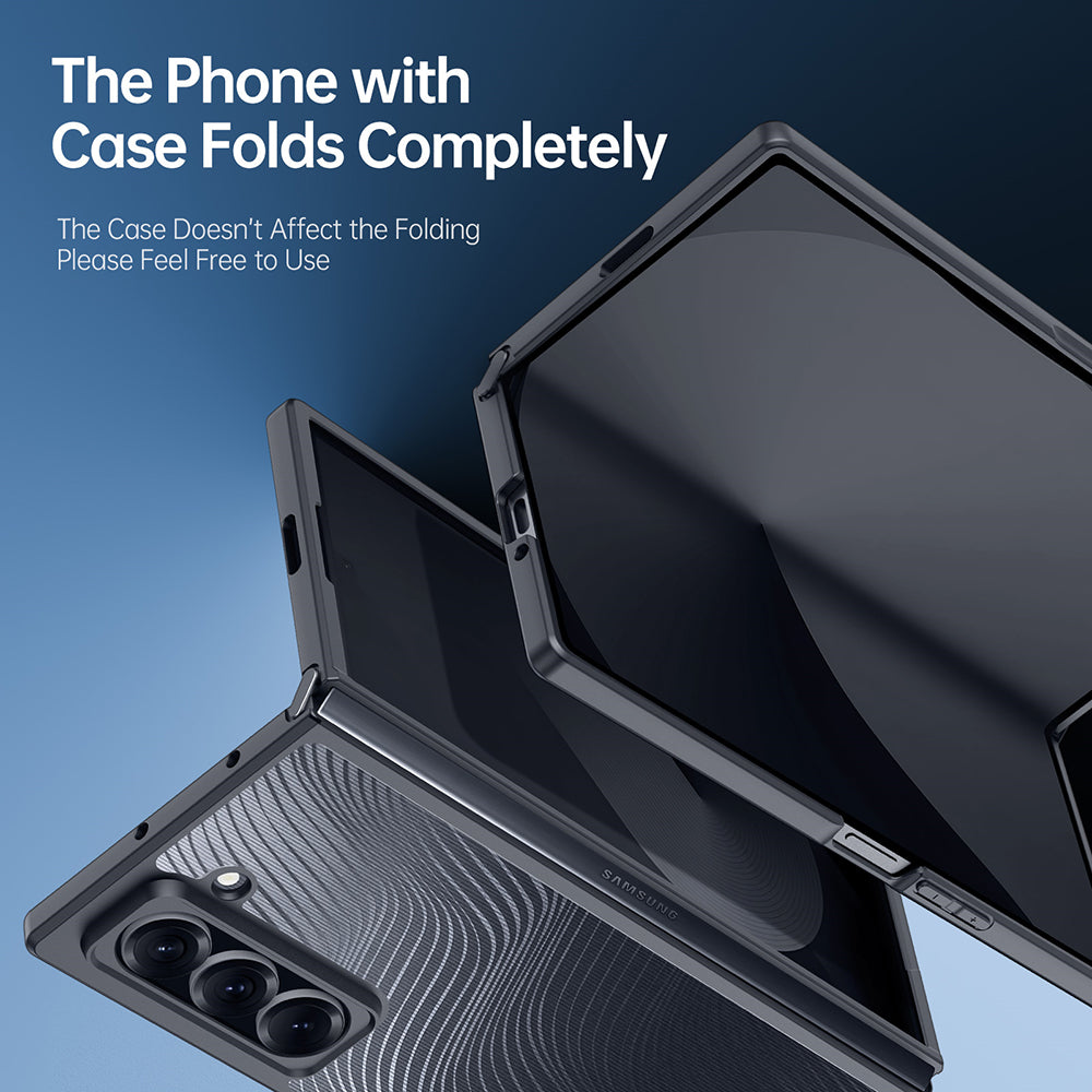 Θήκη για Samsung Galaxy Z Fold Special, DUX DUCIS, Aimo, Μαύρο