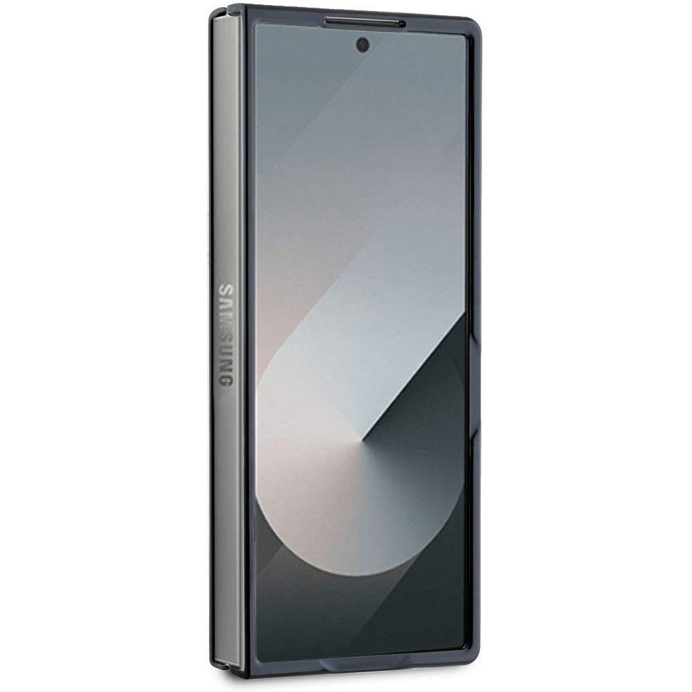 Θήκη για Samsung Galaxy Z Fold6 F956, Guess, 4G Metal Logo, Καφέ