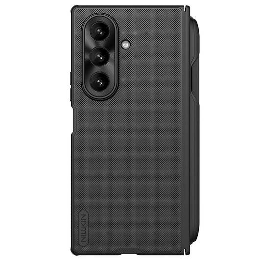 Θήκη για Samsung Galaxy Z Fold7 F966, Nillkin, Super Frosted Shield με Θήκη για Στυλό, Μαύρη