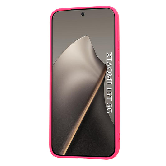 Θήκη για Xiaomi 15T, Techsuit, SoftFlex, Σκούρο Ροζ