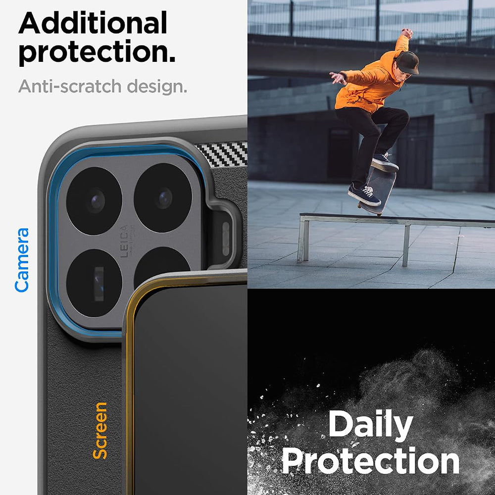 Θήκη για Xiaomi 17T Pro, Spigen, Rugged Armor, Μαύρη ACS11869