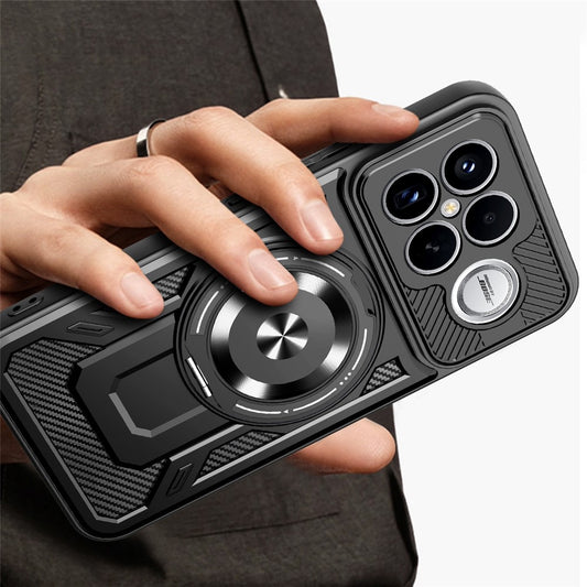 Case for Xiaomi Poco F8 Ultra, Techsuit, RuggedCam, Black