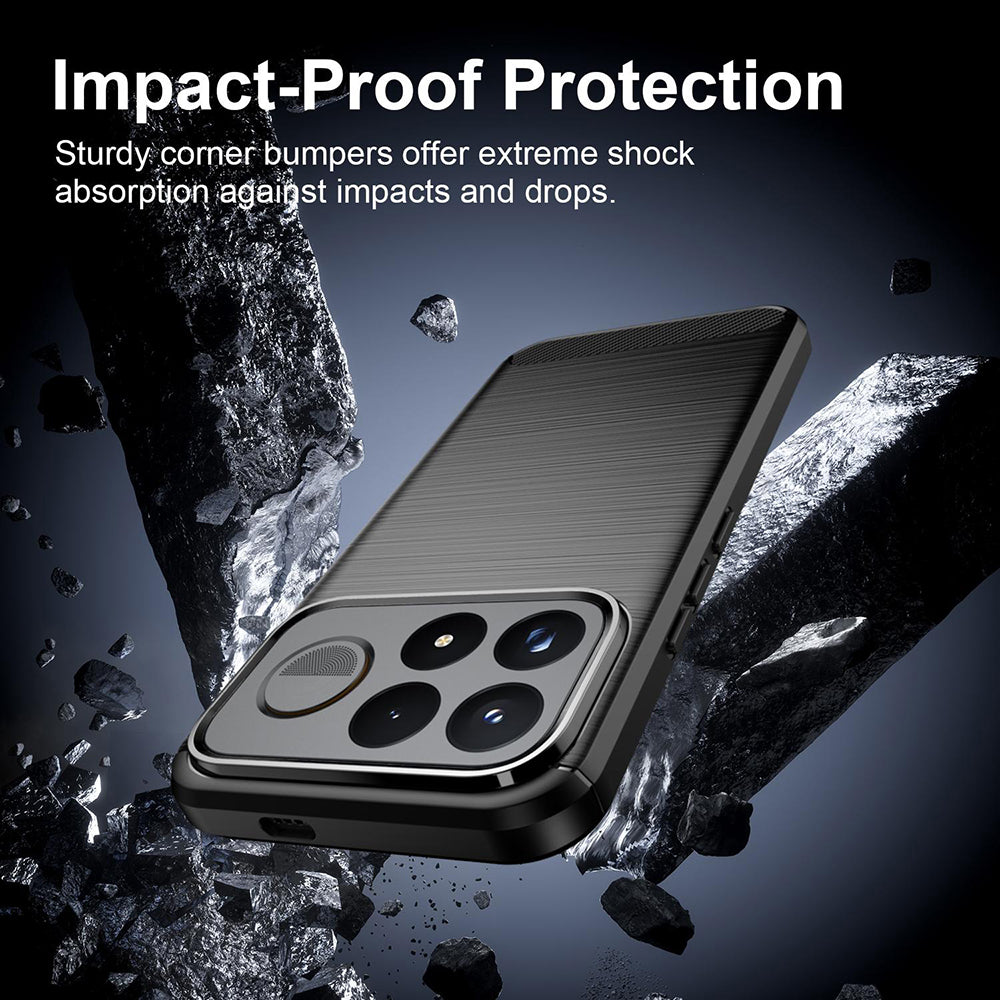 Θήκη για Xiaomi Poco F9 Pro, Techsuit, Carbon, Μαύρο