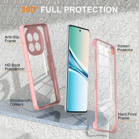 Case for Xiaomi Poco M8 / Redmi Note 15 5G, Techsuit, ColorVerse 360, Pink