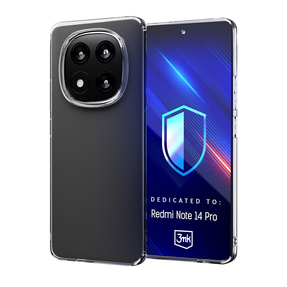 Case for Xiaomi Poco X7 / Redmi Note 14 Pro 5G, 3MK, Clear, Transparent