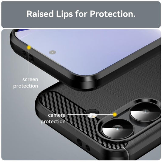 Case for Xiaomi Poco X8 Pro, Techsuit, Carbon, Black