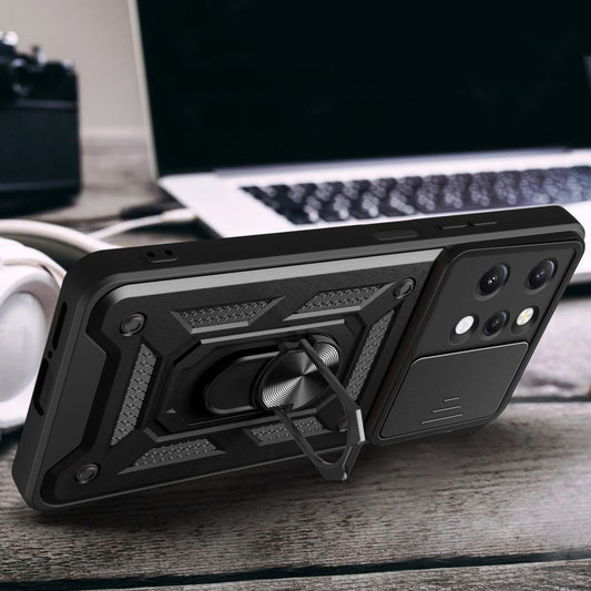 Θήκη για Xiaomi Redmi 12 5G / 12, Techsuit, CamShield, Μαύρο