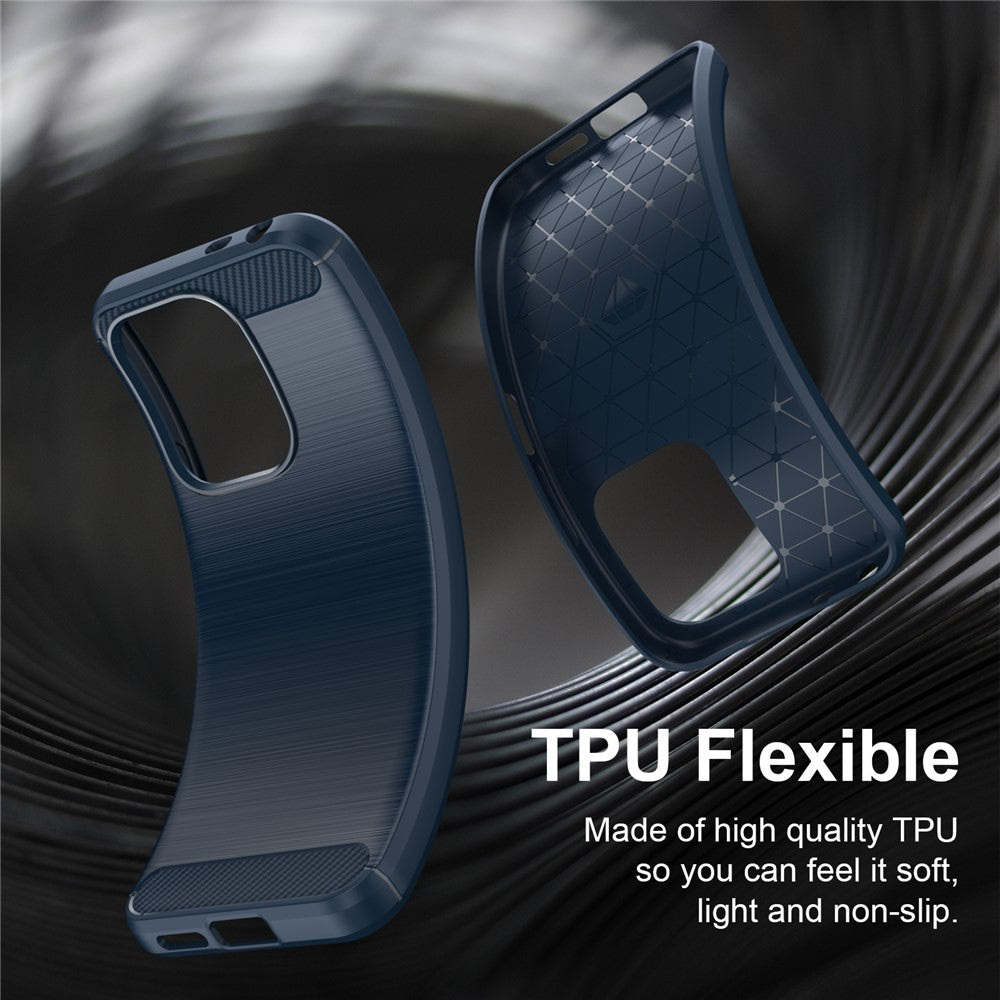 Θήκη για Xiaomi Redmi 17 5G / 17 4G, Techsuit, Carbon, Μπλε