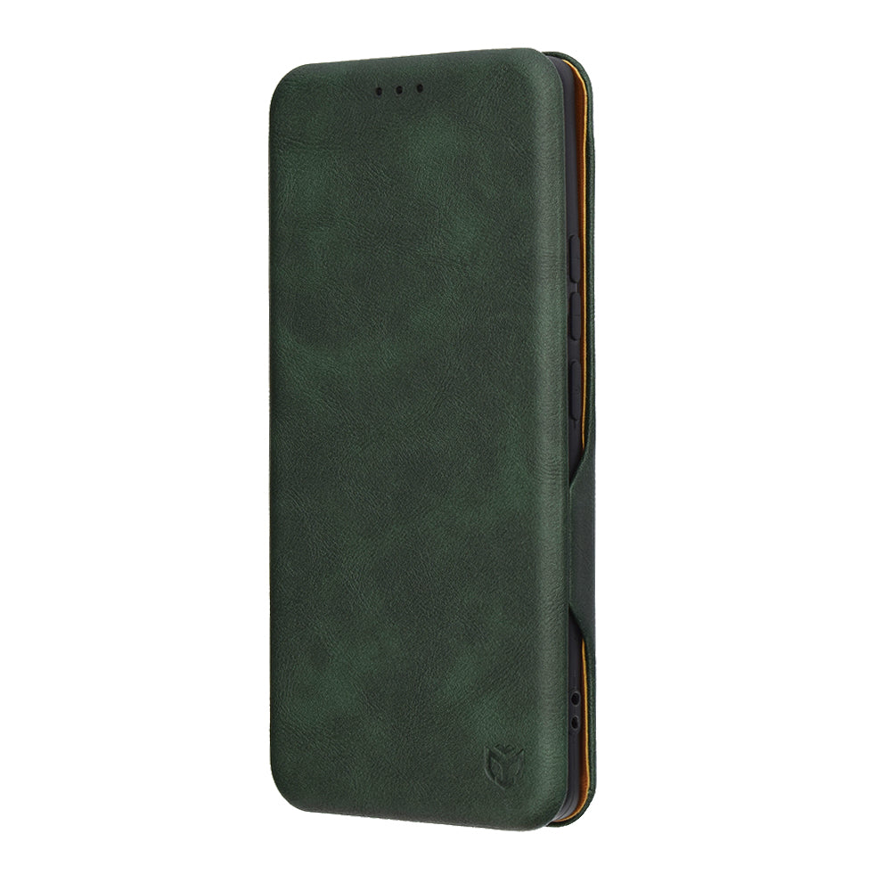 Θήκη για Xiaomi Redmi Note 14 Pro 4G, Techsuit, Safe Wallet Plus, Πράσινο