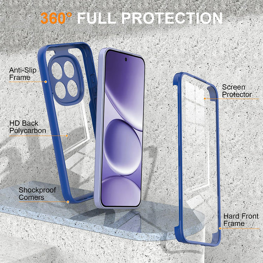 Θήκη για Xiaomi Redmi Note 15 Pro 4G, Techsuit, ColorVerse 360, Μπλε