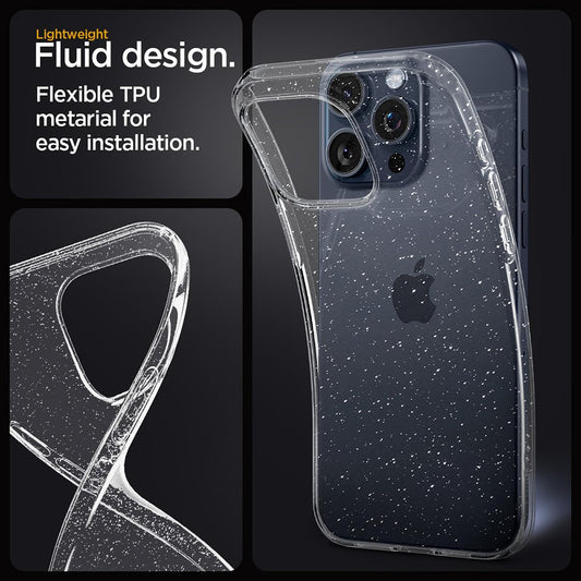 Θήκη για Xiaomi Redmi Note 15 Pro 5G, Techsuit, SparkleSkin, Διάφανη