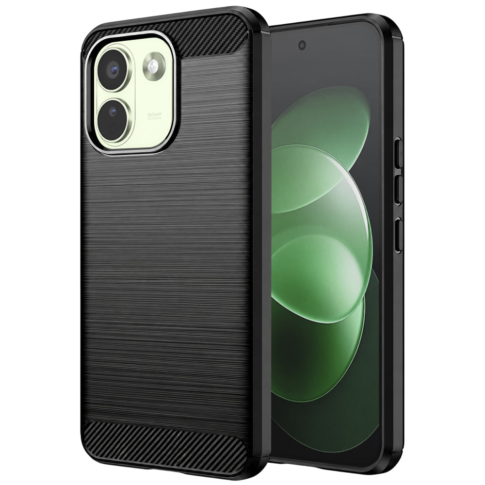 Case for Xiaomi Redmi Note 17 Pro Max, Techsuit, Carbon, Black
