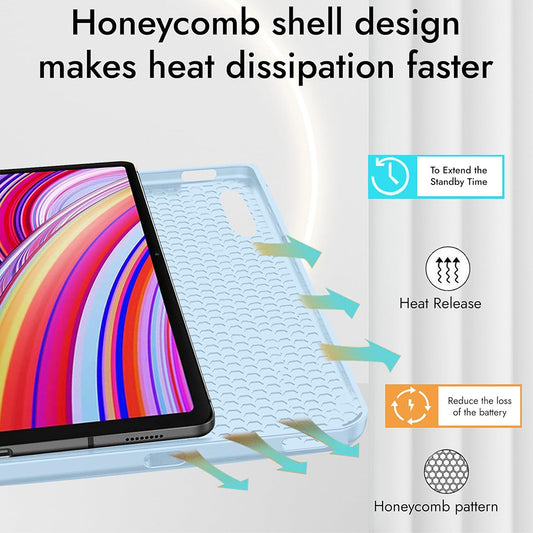 Θήκη για Xiaomi Redmi Pad Pro / Pad / Pad Pro 5G, Techsuit, Flex Trifold, Πράσινο Matcha