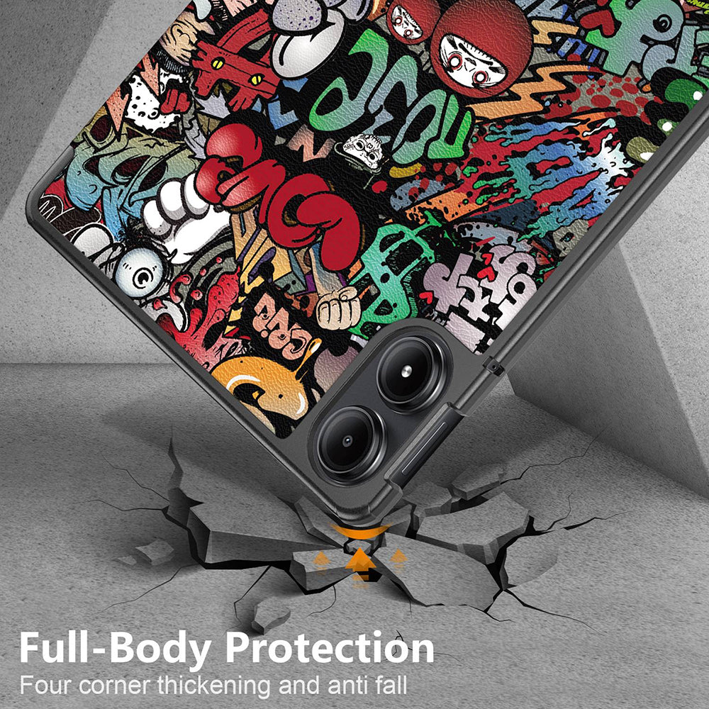 Θήκη για Xiaomi Redmi Pad Pro / Pad / Pad Pro 5G, Techsuit, FoldPro Urban Vibe, Πολύχρωμο