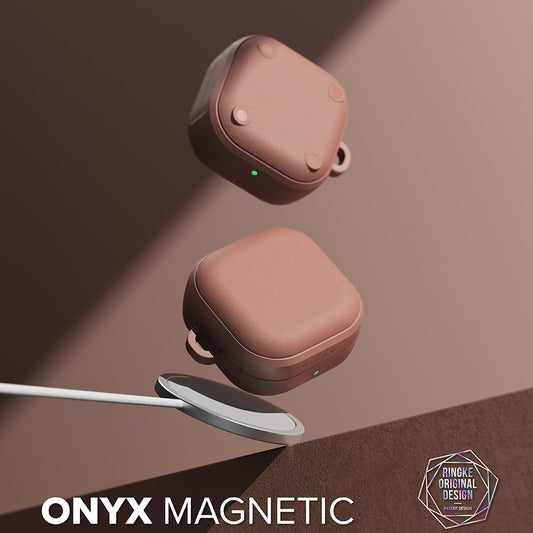 Θήκη Ringke Onyx Magnetic για Samsung Galaxy Buds4 / Buds4 Pro, Μπρονζέ
