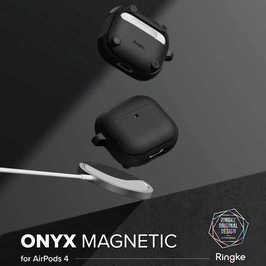 Θήκη Ringke Onyx Magnetic για Apple AirPods 4, Πράσινο