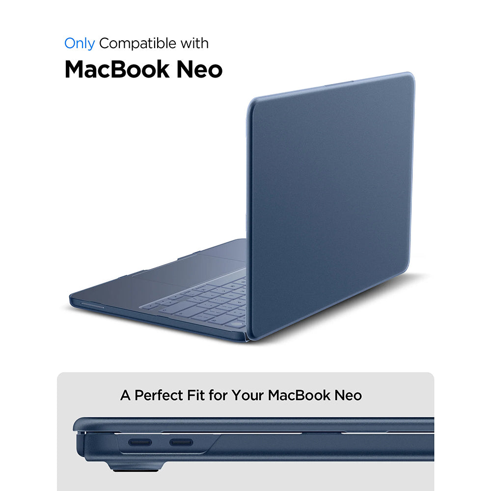 Θήκη Spigen Airskin για Apple MacBook Neo 13 ίντσες, Ινδικό Σατινέ ACS11814