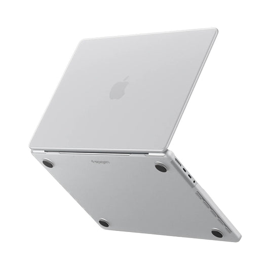 Spigen Airskin Case for Apple MacBook Pro 14inch (2026) / (2025) / (2023) / (2022) / (2021), Satin Transparent ACS11528