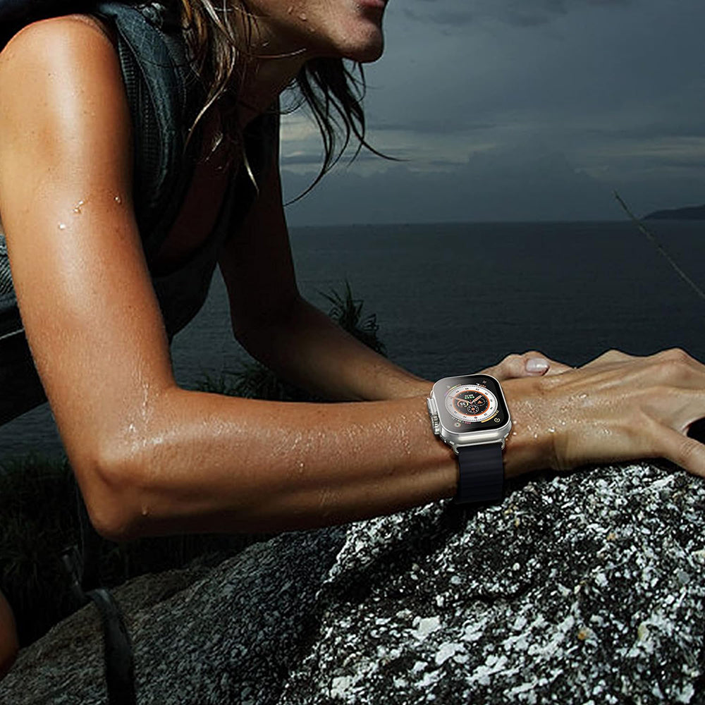 Θήκη Techsuit Defense360 Pro για Apple Watch Ultra Series, Διαφανής