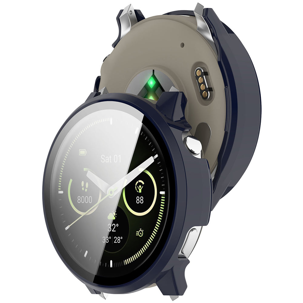 Techsuit Defense360 Pro Case for Garmin Venu 4 41mm, Navy Blue
