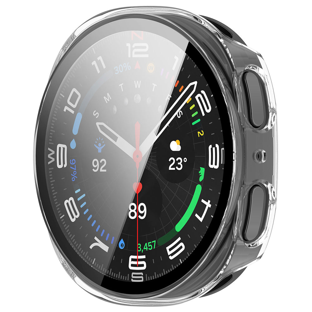 Θήκη Techsuit Defense360 Pro για Samsung Galaxy Watch9 / Watch8 40mm, Διαφανής