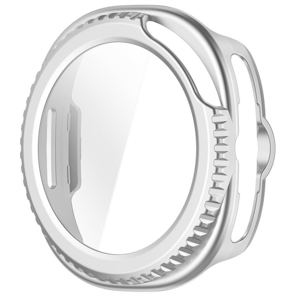 Techsuit Defense360 Pro Case for Samsung Galaxy Watch8 Classic, Silver
