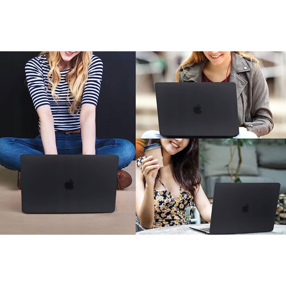 Θήκη Techsuit UltraShell για Apple MacBook Air 15inch (2026) / (2025) / (2024) / (2023), Μαύρο Ματ