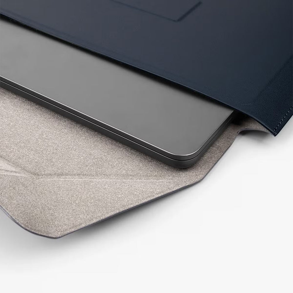 UNIQ Oslo Case for Laptop up to 14inch, Navy Blue