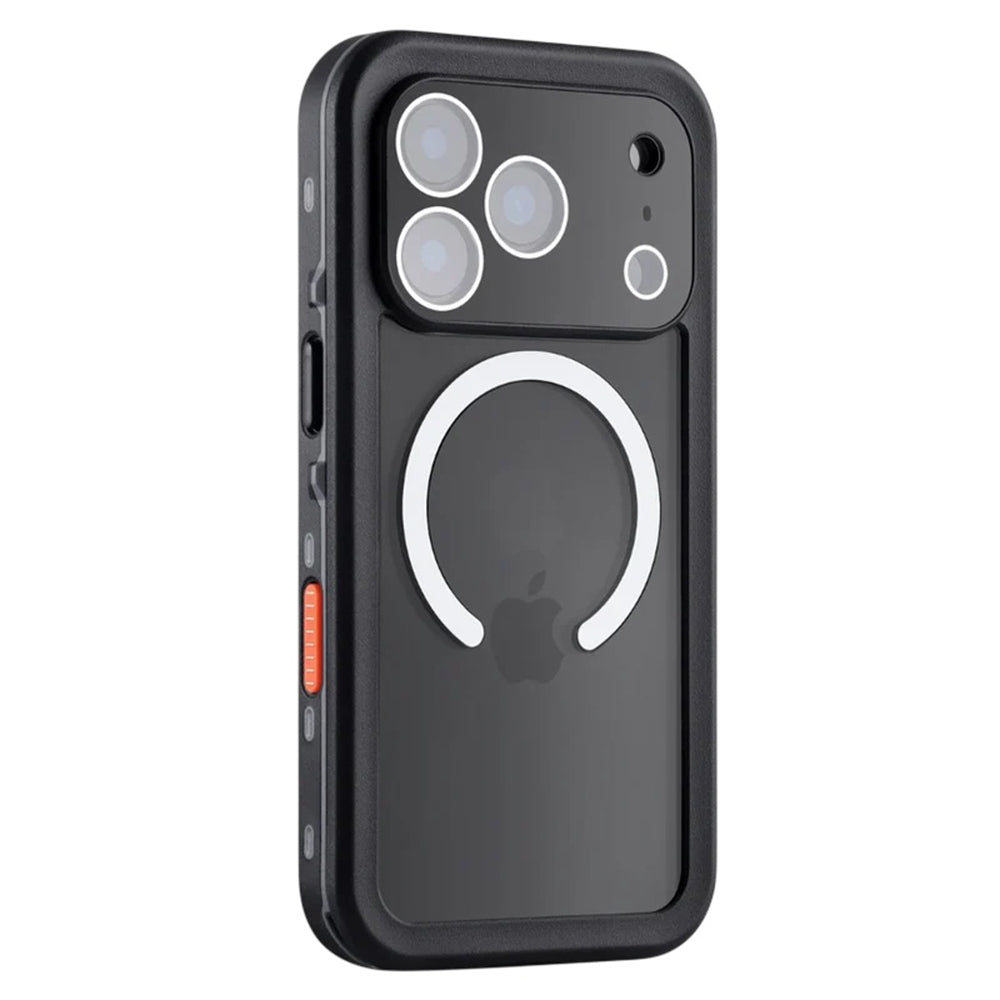Αδιάβροχη Θήκη για Apple iPhone 18 Pro / 17 Pro, ShellBox, Μαύρη