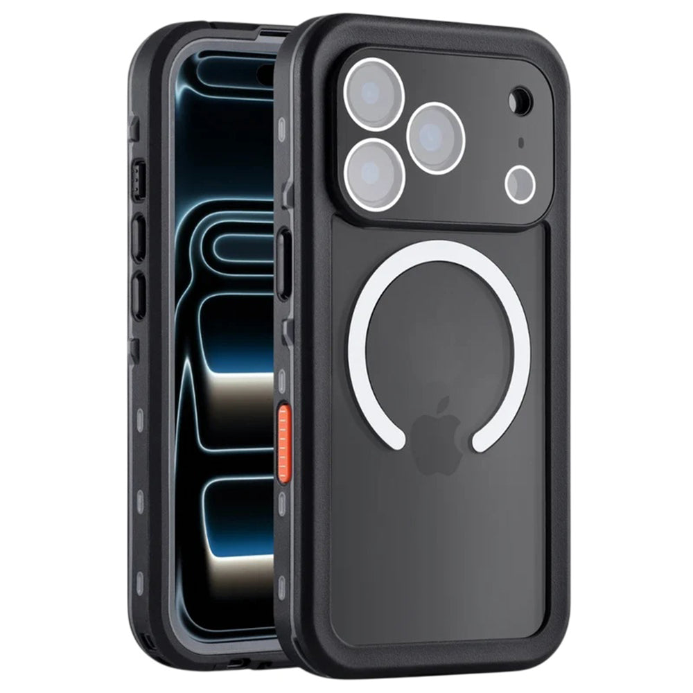 Αδιάβροχη Θήκη για Apple iPhone 18 Pro / 17 Pro, ShellBox, Μαύρη
