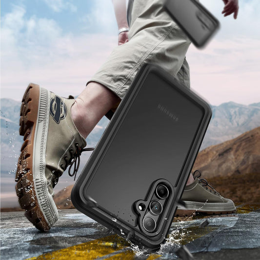 Θήκη Waterproof για Samsung Galaxy A35 5G A356, ShellBox, Μαύρη