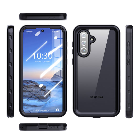 Θήκη Waterproof για Samsung Galaxy A36 A366, ShellBox, Μαύρη