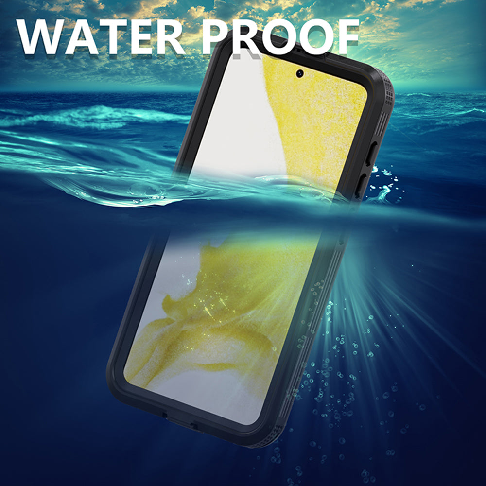 Αδιάβροχη Θήκη για Samsung Galaxy S23+ S916, ShellBox, Μαύρη