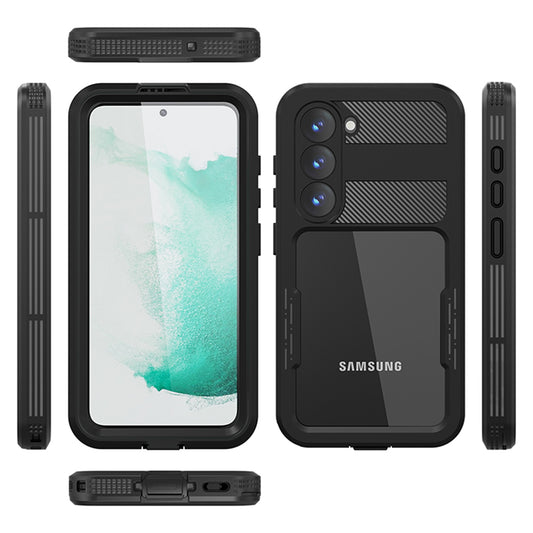 Αδιάβροχη Θήκη για Samsung Galaxy S23 S911, ShellBox, Μαύρη