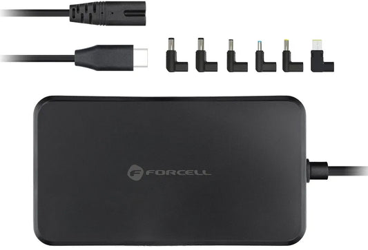 Φορτιστής Forcell F-Energy E856, 65W, Universal, Μαύρο