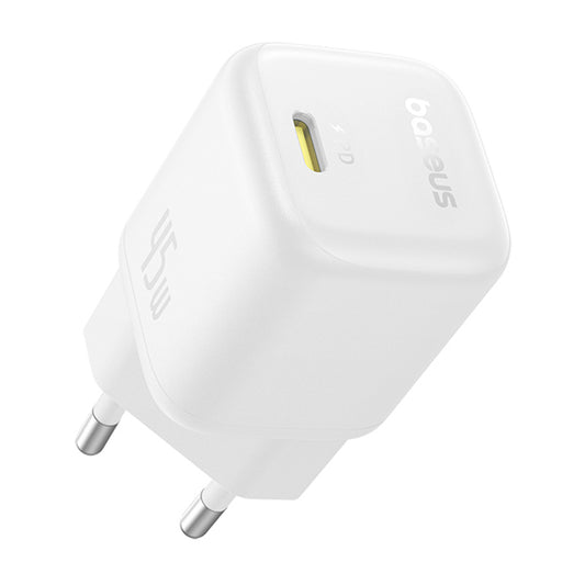 Φορτιστής Δικτύου Baseus PicoGo, 45W, 3A, 1 x USB-C, Λευκό P10176800213-00