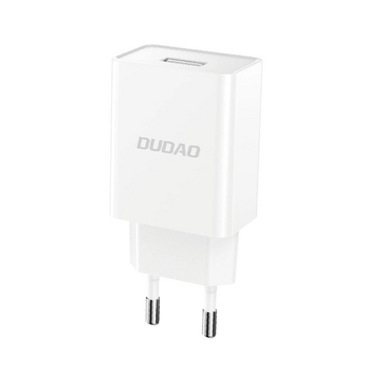 Φορτιστής Δικτύου με Καλώδιο USB-C Dudao A4EU, 10W, 2.1A, 1 x USB-A, Λευκό
