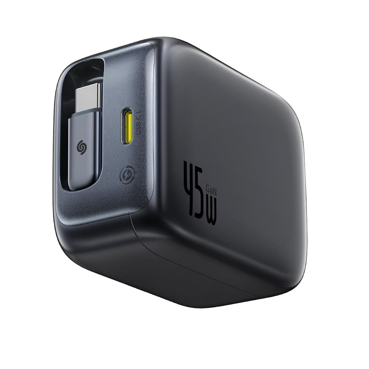 Baseus EnerCore CJ11 USB-C Cable Wall Charger, 45W, 3A, 1 x USB-C, Black E0120G00