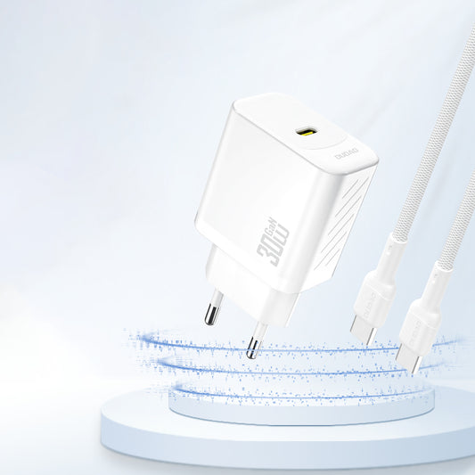Φορτιστής Δικτύου Dudao A27P, 30W, 3A, 1 x USB-C, Λευκό