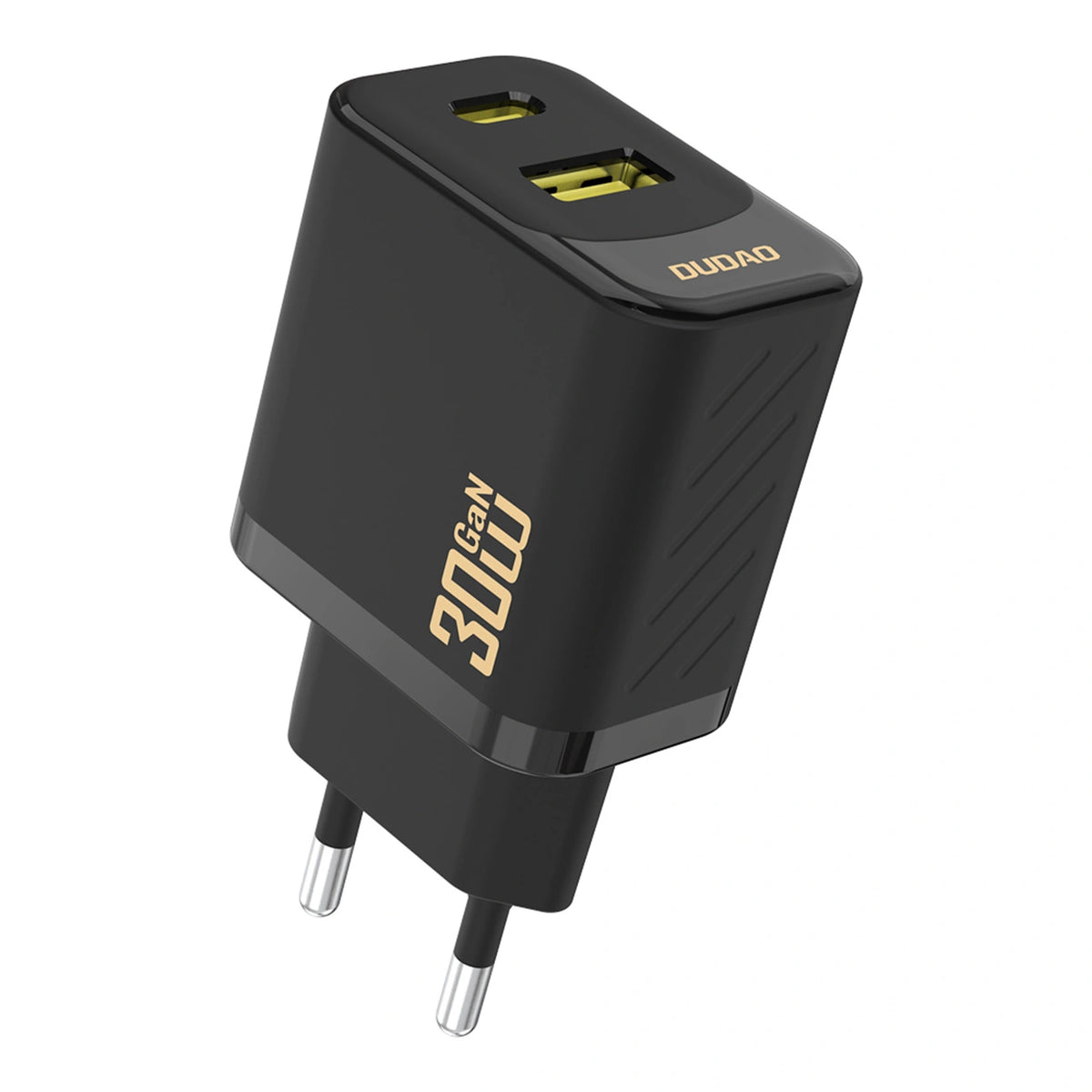 Φορτιστής Δικτύου Dudao A27TEU, 30W, 3A, 1 x USB-A - 1 x USB-C, Μαύρο