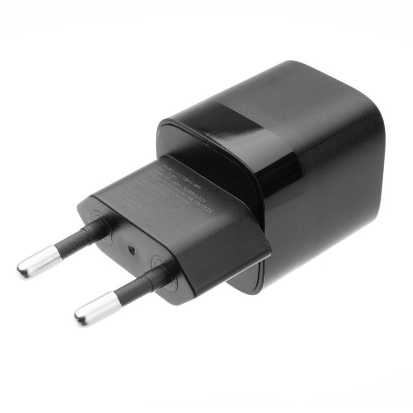 Fixed Mini Network Charger, 30W, 3A, 1 x USB-C, Black