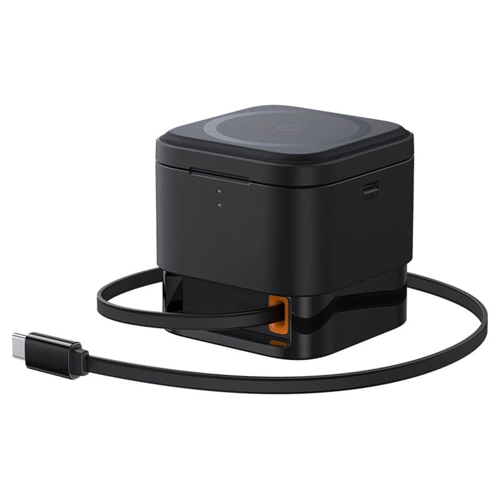 Ασύρματος φορτιστής δικτύου Baseus MagPro, 25W, 1 x USB-C, Μαύρος P10264100123-00