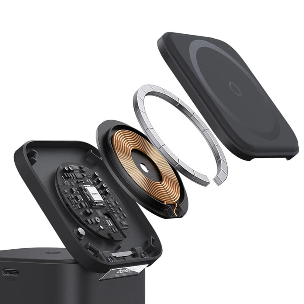 Ασύρματος φορτιστής δικτύου Baseus MagPro, 25W, 1 x USB-C, Μαύρος P10264100123-00