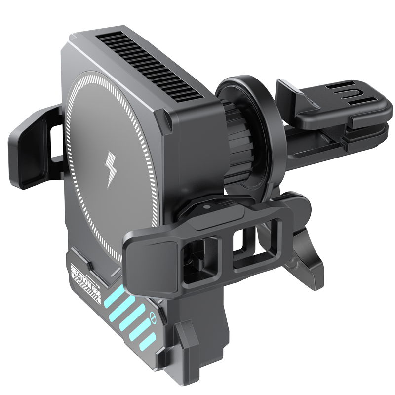 Ασύρματος φορτιστής αυτοκινήτου XO Design SL14, 25W, Μαύρος