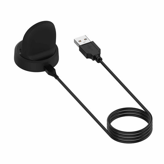 Techsuit TSC3 Wireless Charger for Samsung Galaxy Watch Series, USB-A, Black