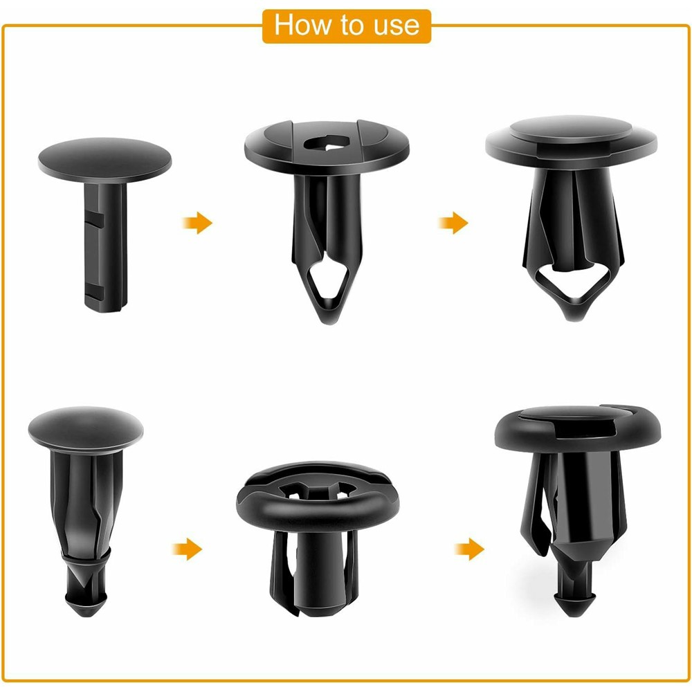 OEM Auto Clips / Clamps Kit, 200in1
