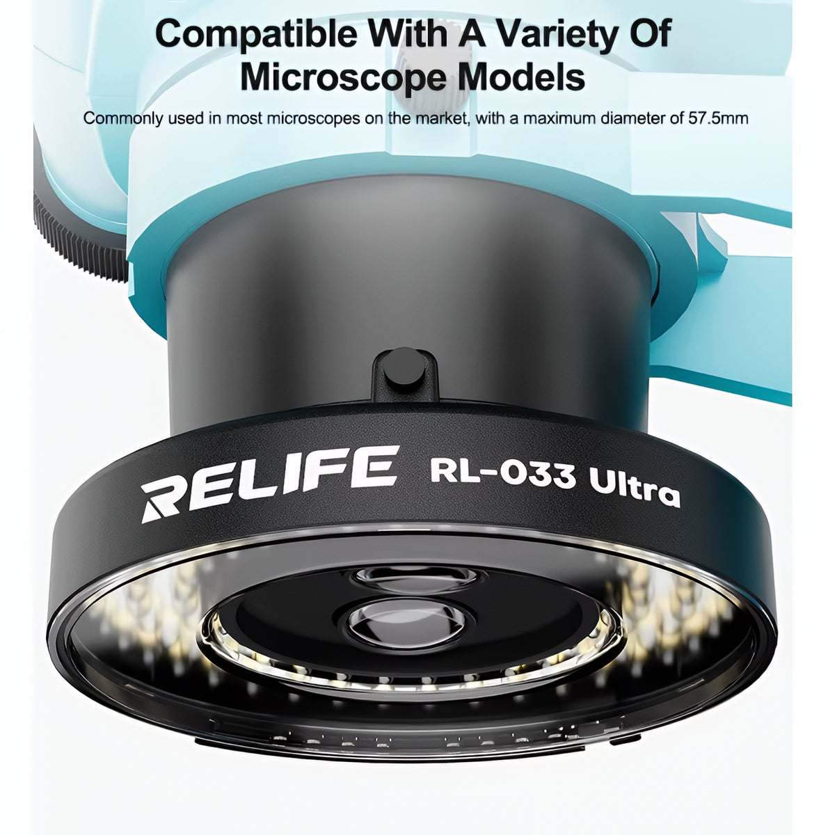 Λάμπα Relife RL-033 Ultra για Μικροσκόπιο, Μαύρη