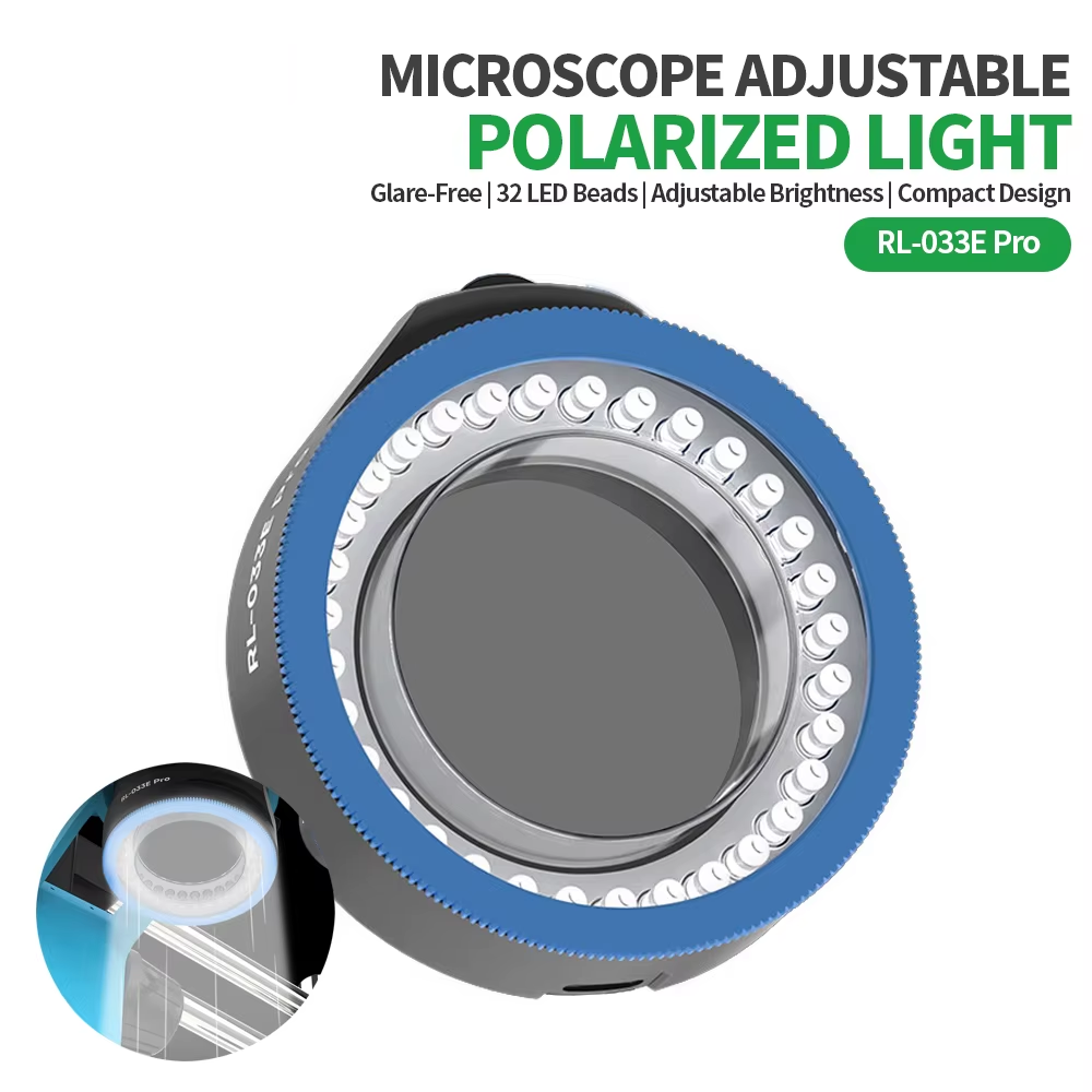 Relife RL-033E Pro Microscope Lamp, Black