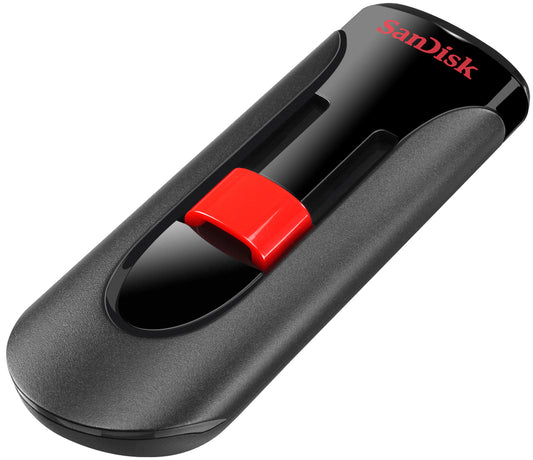 Εξωτερική Μνήμη USB-A SanDisk Cruzer Glide, 64Gb SDCZ60-064G-B35