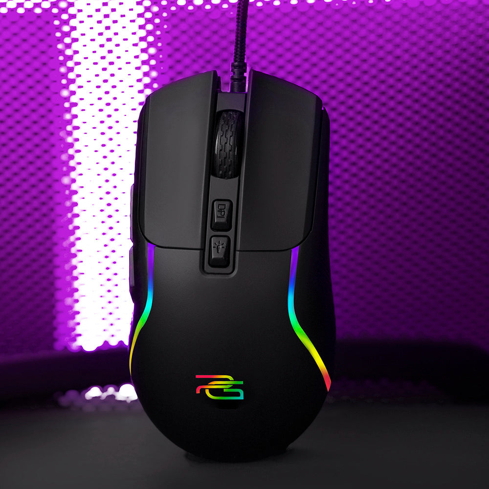 Mouse Gaming Wired USB Proove Assembler, RGB, 12400DPI, Μαύρο CMAS00000101